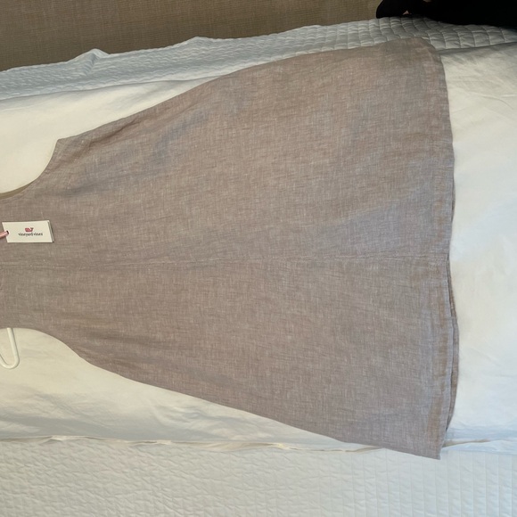 NWT Vineyard Vines Linen Swing Dress - Picture 6 of 7
